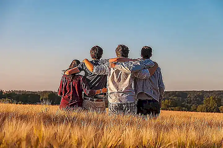 Imagen relacionada con el subtítulo h2: Importancia social de la amistad